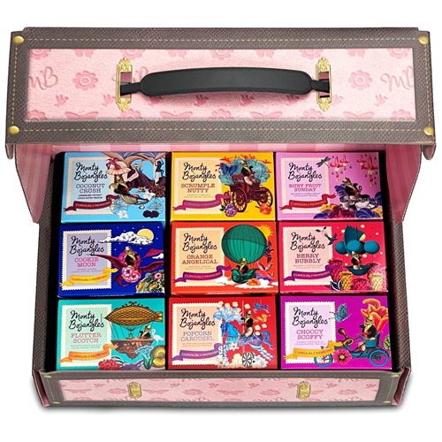 Monty Bojangles Chocolate Truffle Trunk Gift Box 900g - Fast Shipping